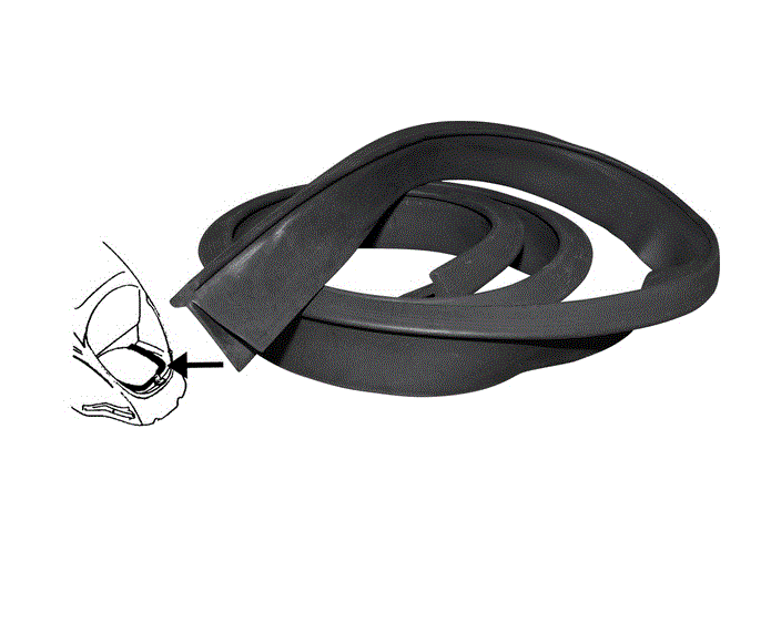 Beetle Rubber Engine Bay Seals Cool Air VW